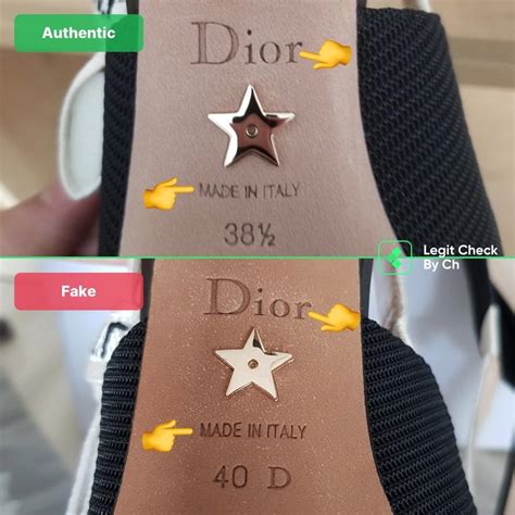 dior shoes real vs fake|dior j'adior slingback pump scam.